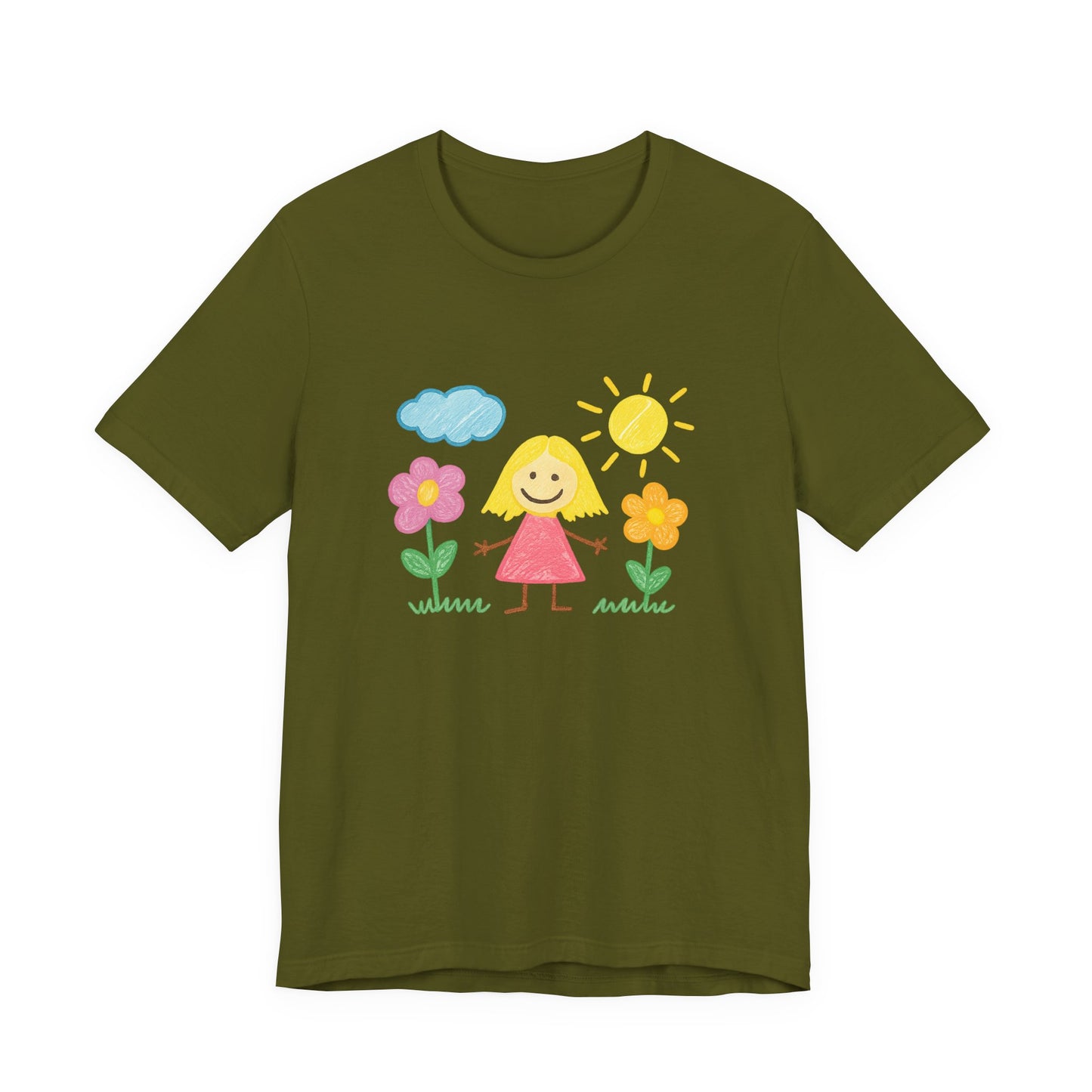 Custom Kids Artwork Unisex Tee