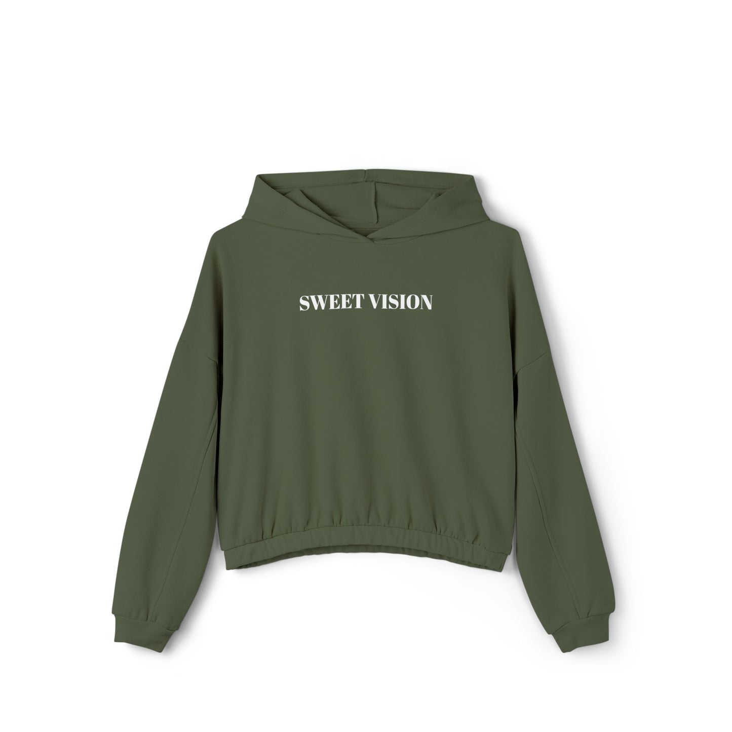 Sweet Vision Women’s Cinched Bottom Hoodie - Trendy Casual Wear