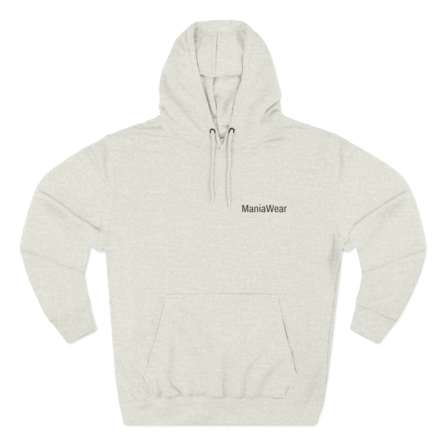 ManiaWear Streetwear Hoodie 2025 | Three-Panel Fleece, Urban Style, Trendy Unisex Sweatshirt