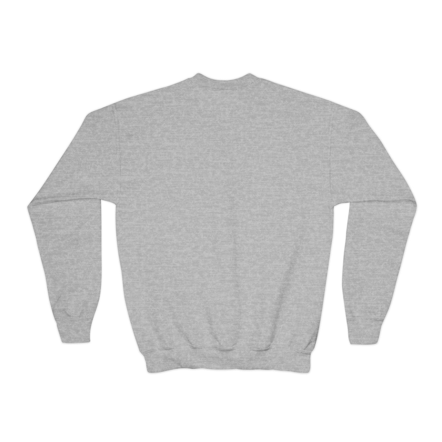 Kids Heart Design Sweatshirt- Cozy Crewneck for Everyday Wear, Girls Club