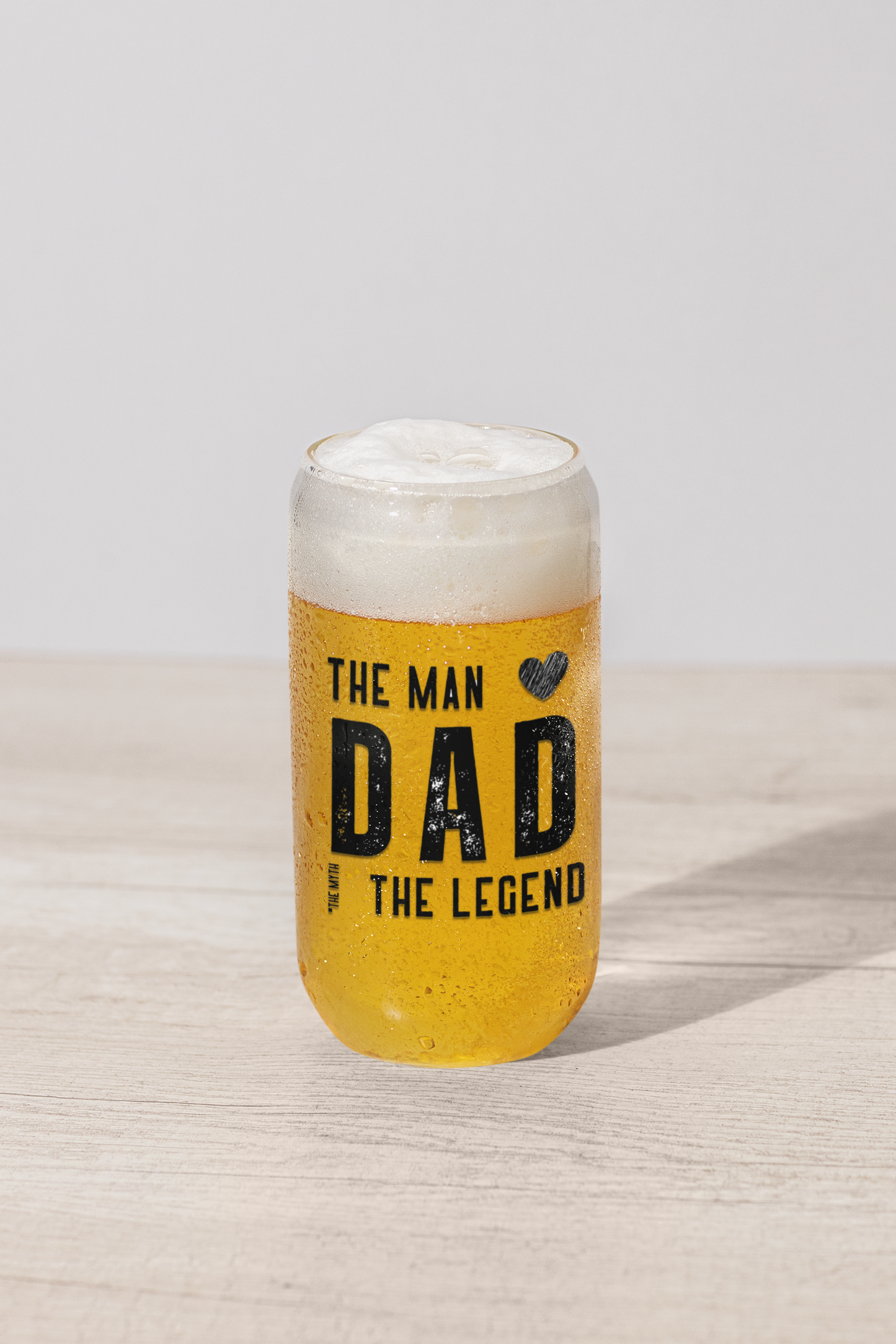 Sipper Glass, 16oz, Dad cup