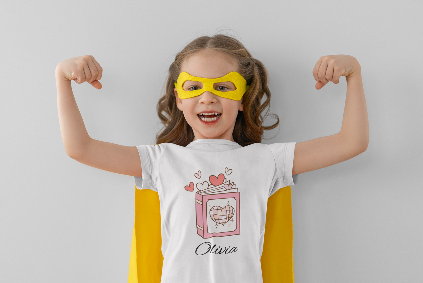 Sweet Love Heart Toddler Tee, Cute Gift for Kids, Valentine's Day Apparel, Toddler's Short Sleeve Shirt, Personalized T-Shirt