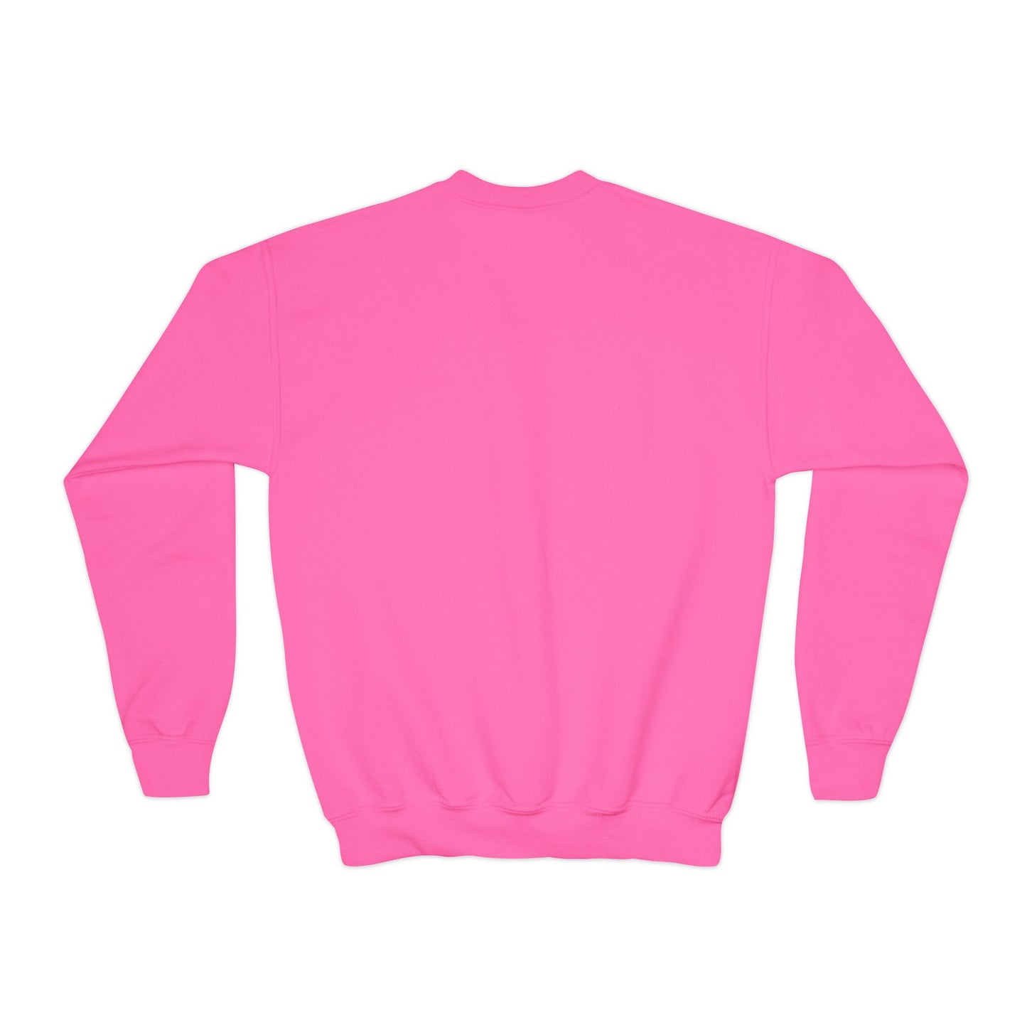 Kids Heart Design Sweatshirt- Cozy Crewneck for Everyday Wear, Girls Club