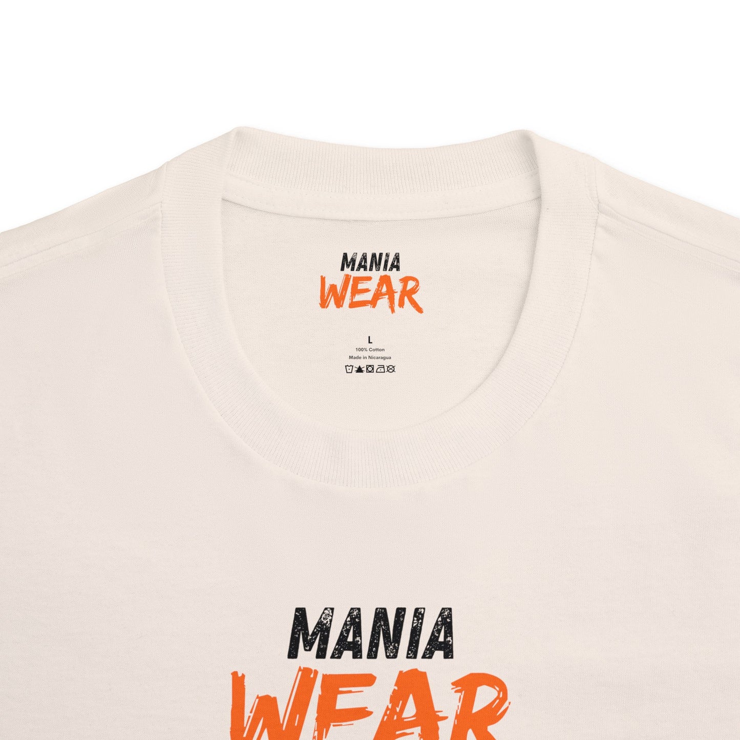 Unisex 'Mania Wear' Classic Tee - Casual Streetwear, Gift for Him/Her, Everyday Wear, Festivals, Summer Style, Trendy Gift Idea