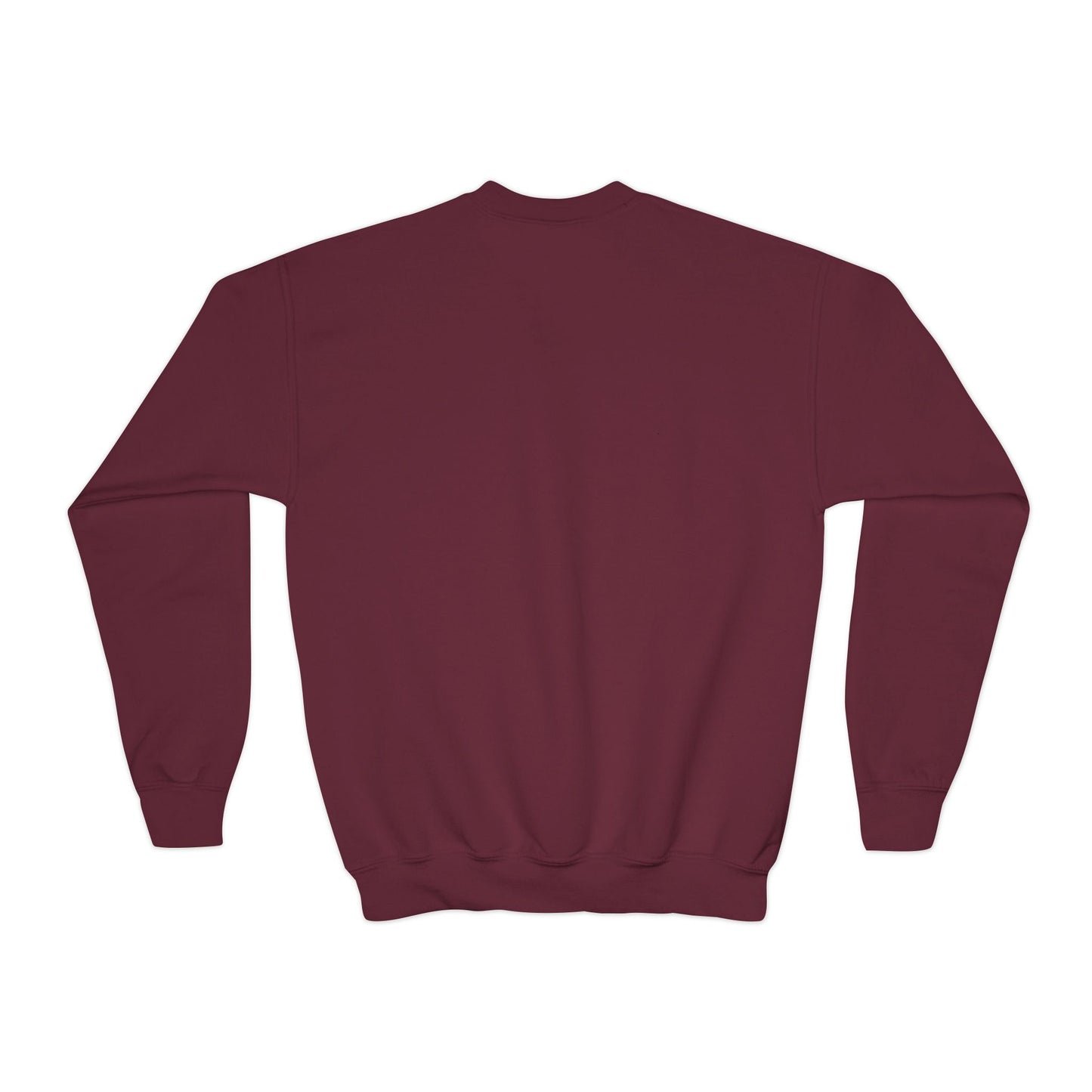 Kids Heart Design Sweatshirt- Cozy Crewneck for Everyday Wear, Girls Club