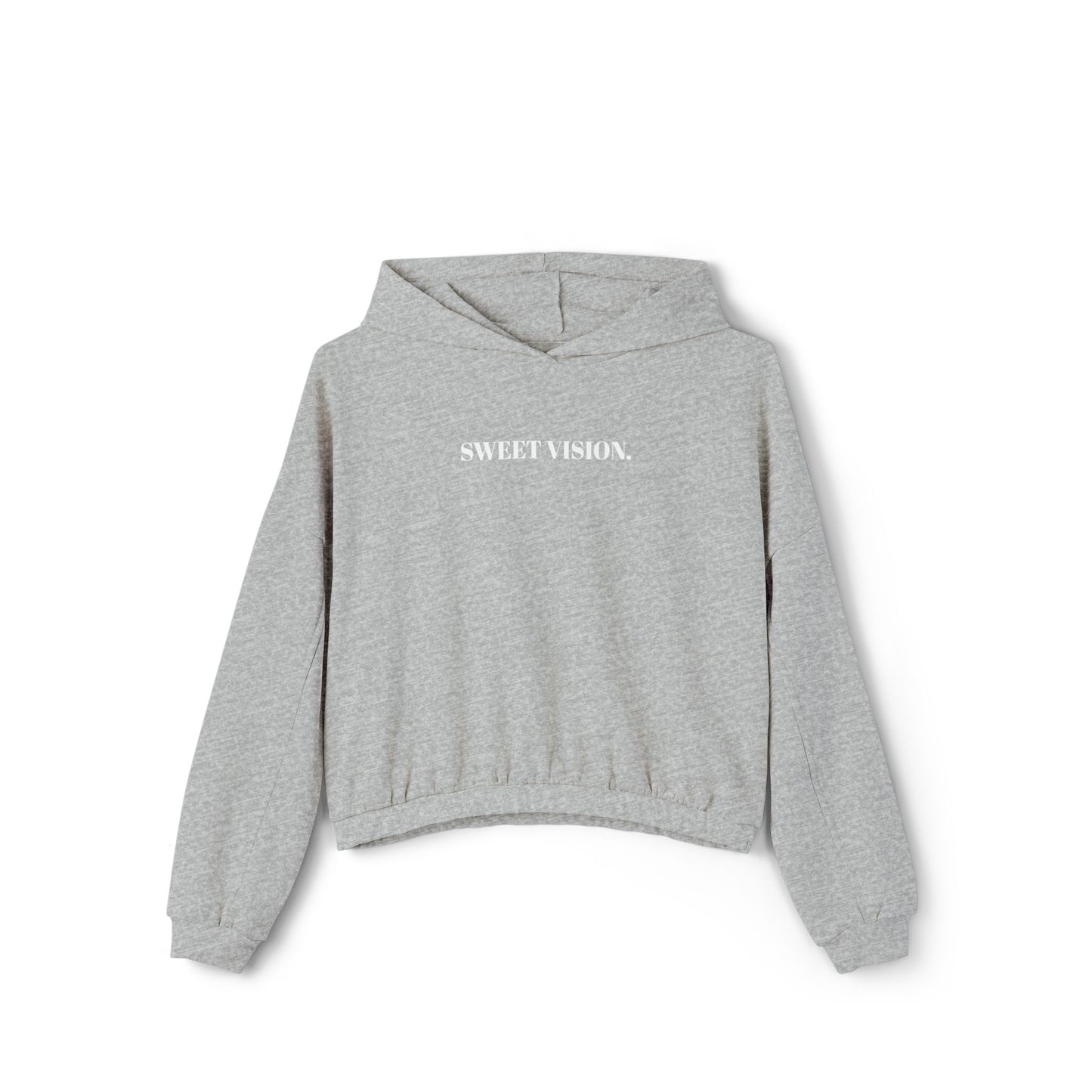 Sweet Vision Women’s Cinched Bottom Hoodie - Trendy Casual Wear