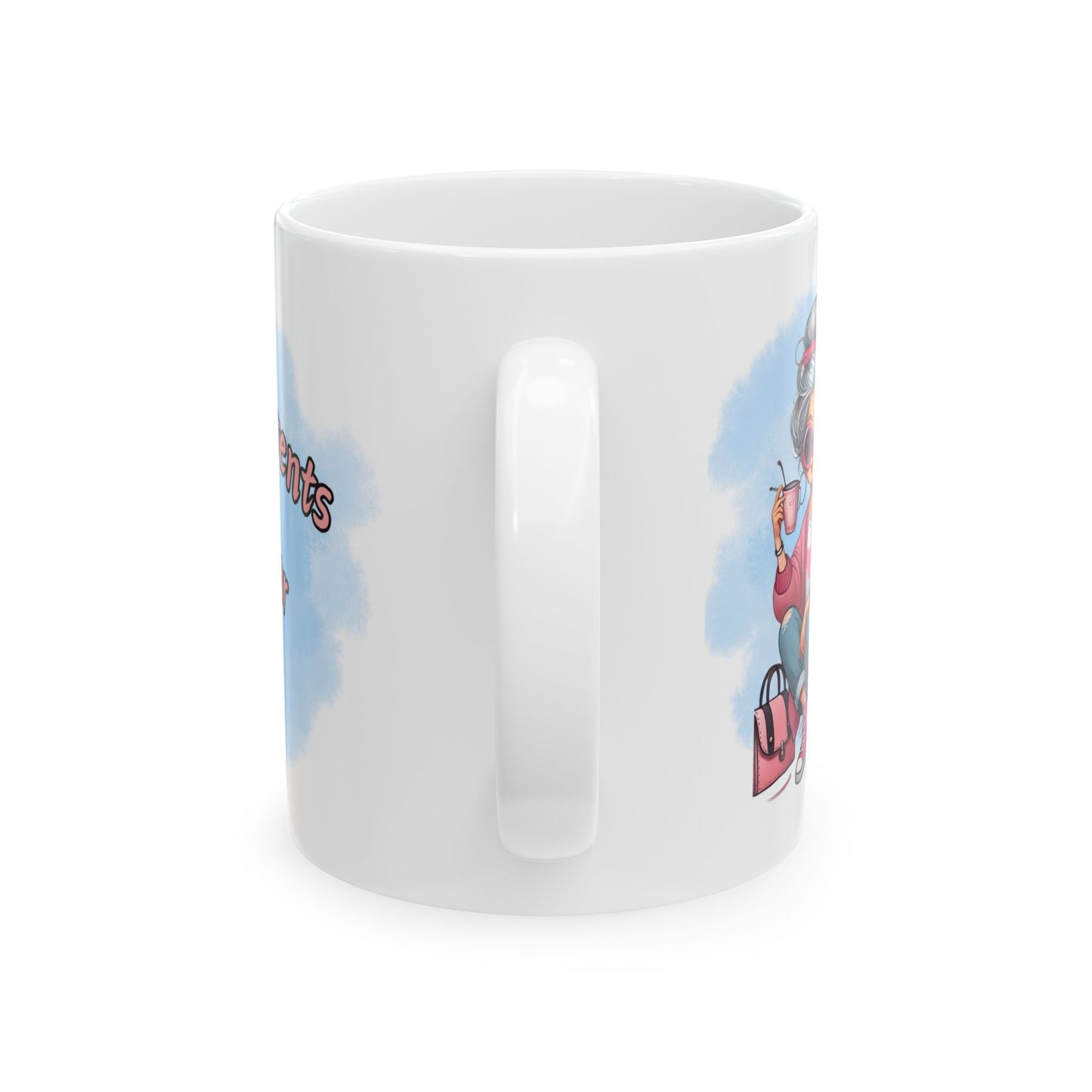 Grandparents of a year, Ceramic Mug, (11oz)