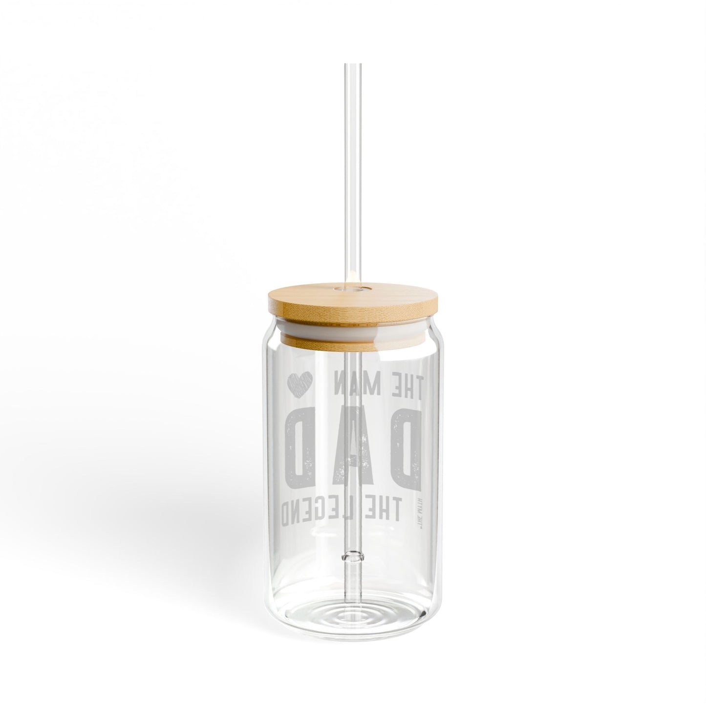 Sipper Glass, 16oz, Dad cup