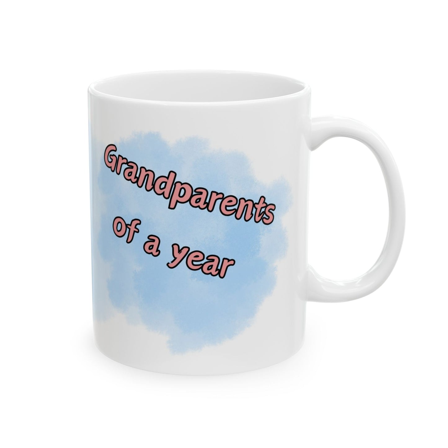 Grandparents of a year, Ceramic Mug, (11oz)