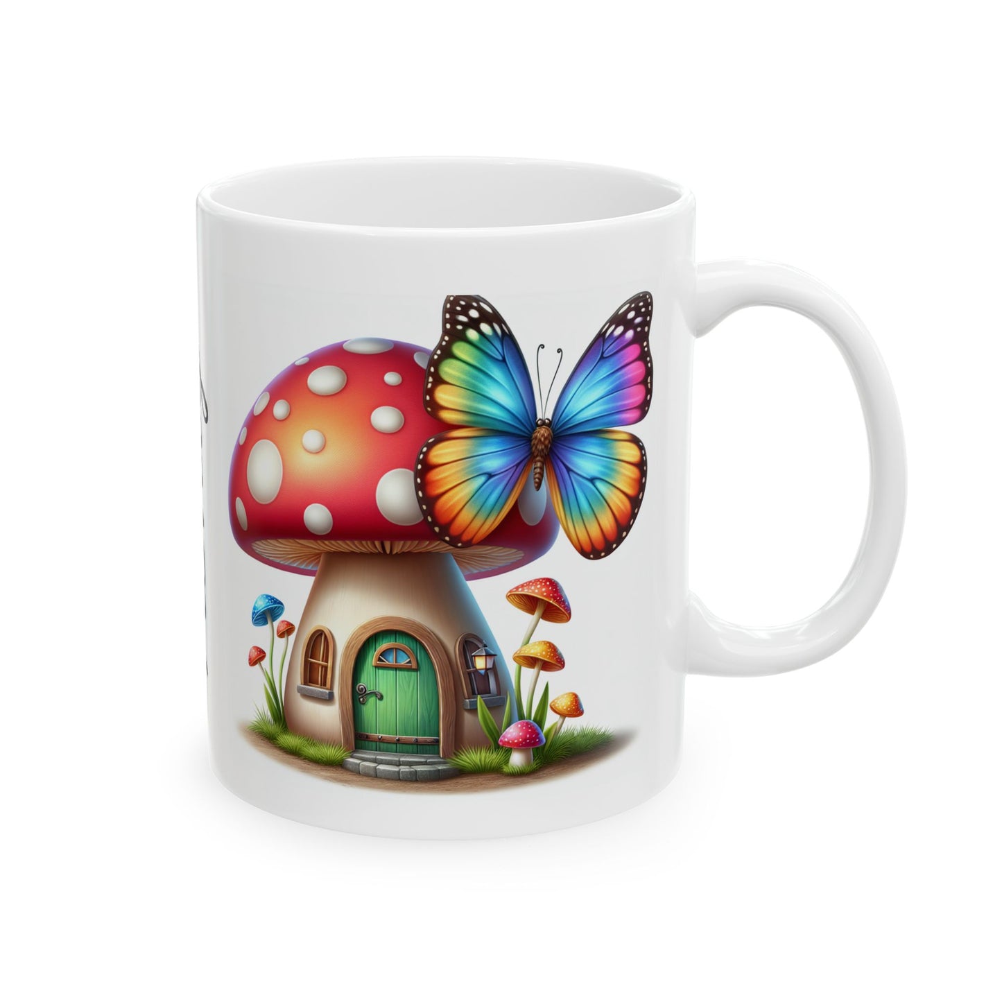 Mug, Ceramic Mug, (11oz), Mushrooms mug, Custom mug