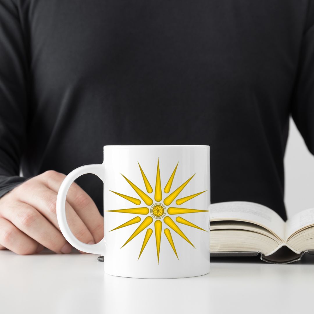 VERGINA SUN COFFEE MUG