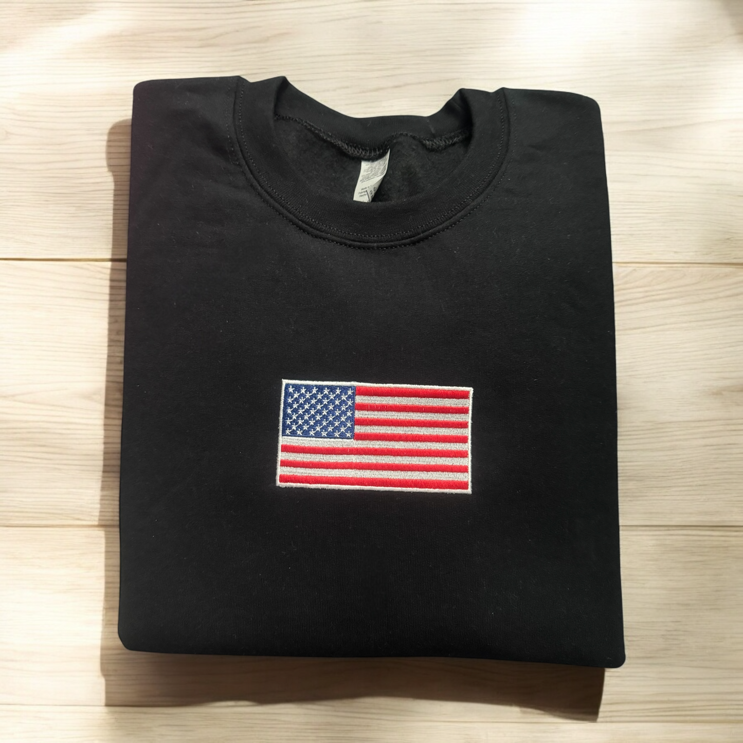 American flag, embroidered patriotic Hoodie/Sweatshirt
