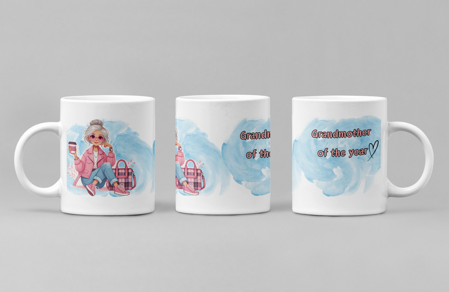 Grandma of the years, sublimation mug, perfect gift, 11oz