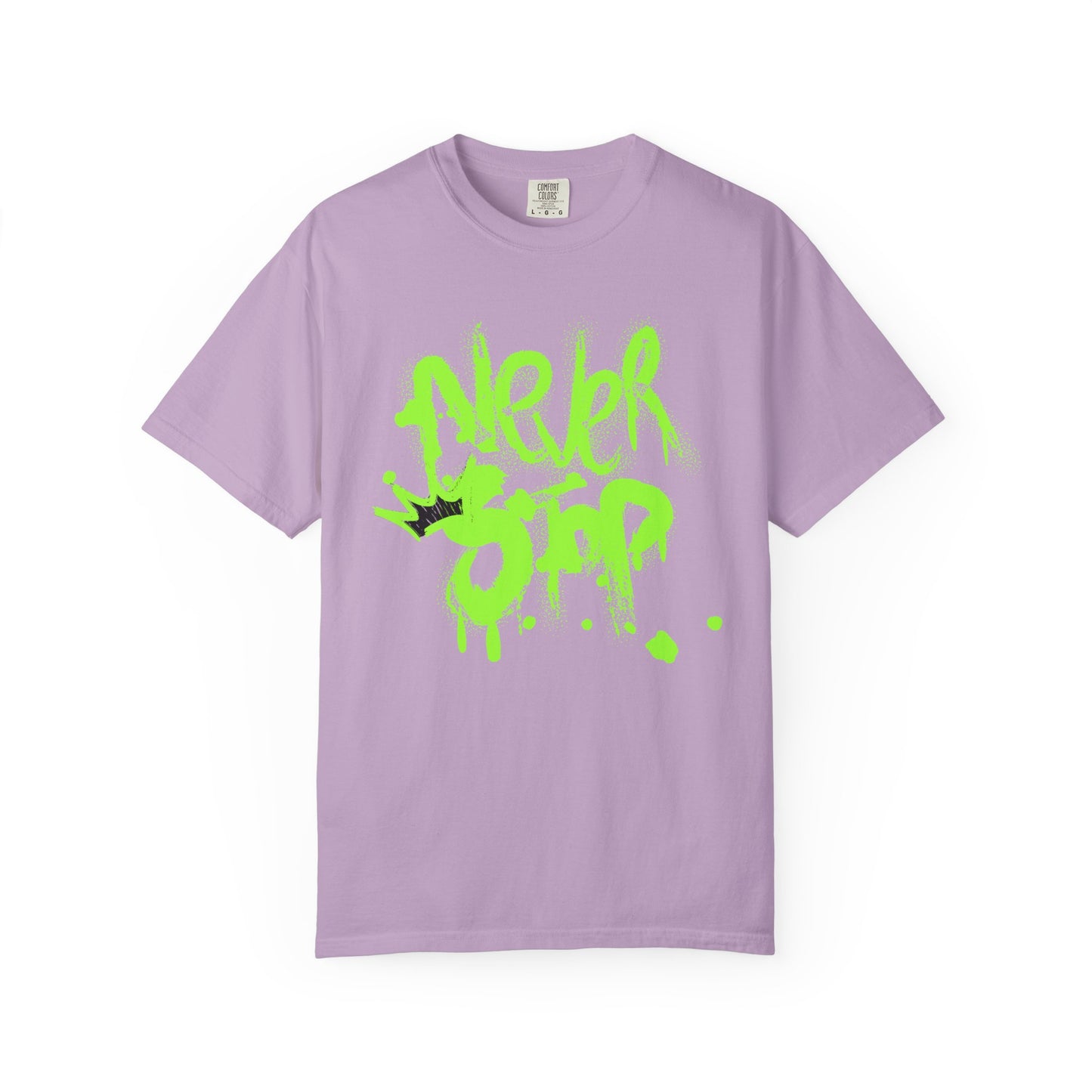 Urban Graffiti T-Shirt - Never Stop - Fun Streetwear for Teens
