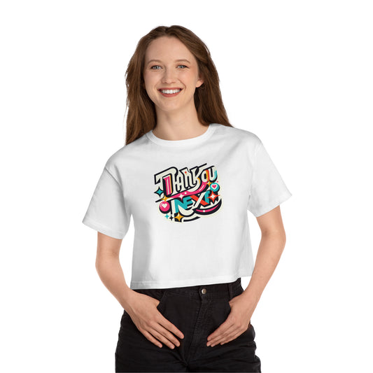 Cropped Tee - Thank You Next Women's T-Shirt
