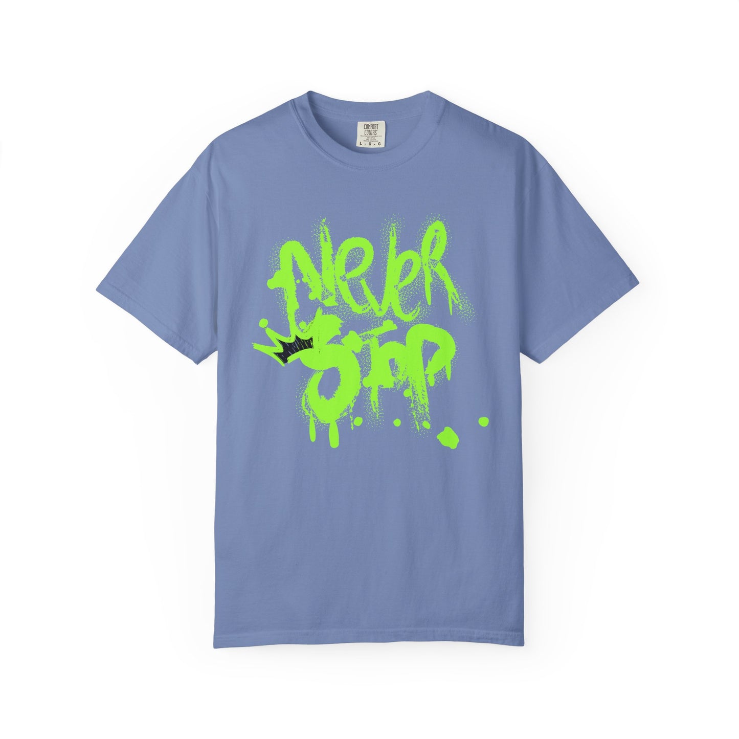 Urban Graffiti T-Shirt - Never Stop - Fun Streetwear for Teens