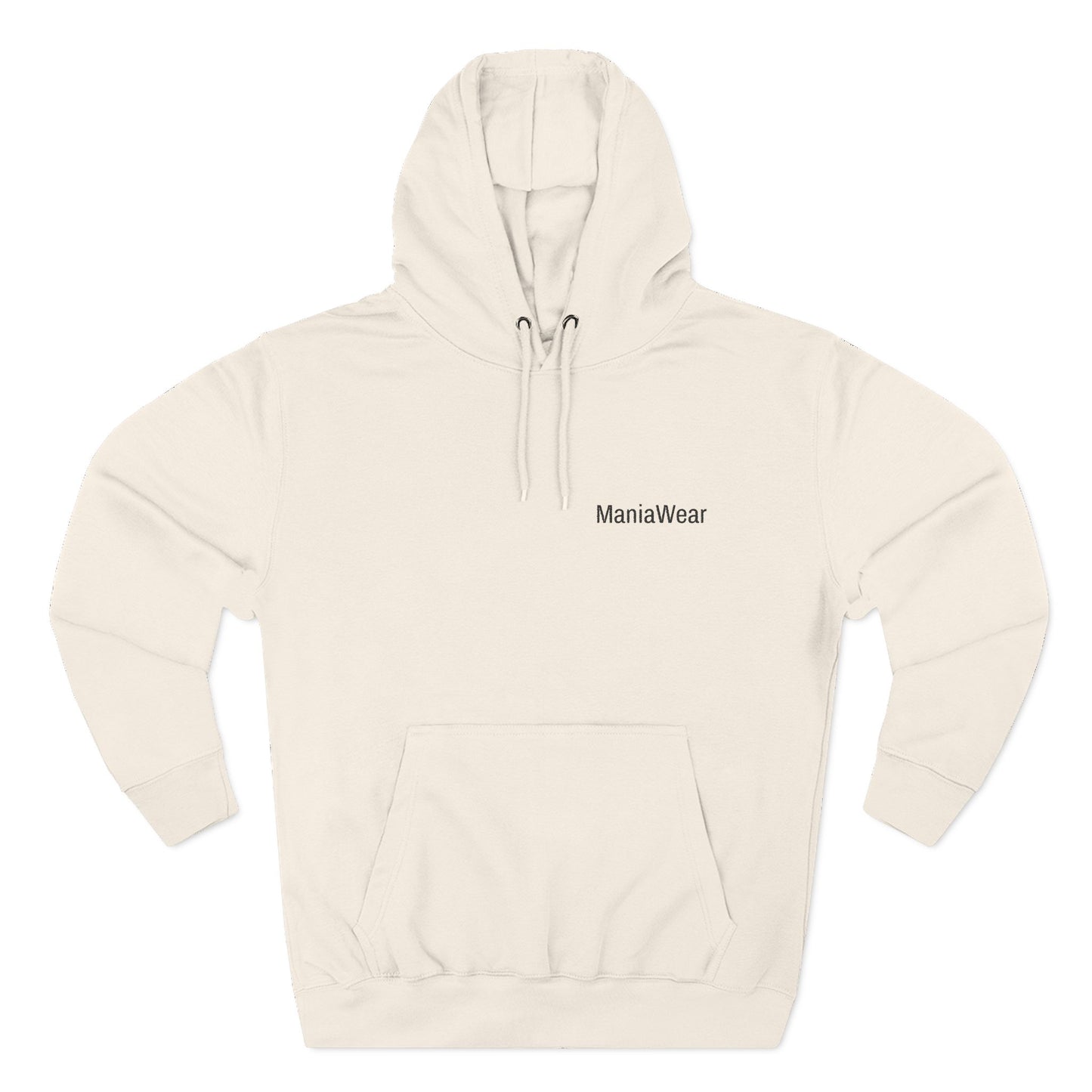 ManiaWear Streetwear Hoodie 2025 | Three-Panel Fleece, Urban Style, Trendy Unisex Sweatshirt