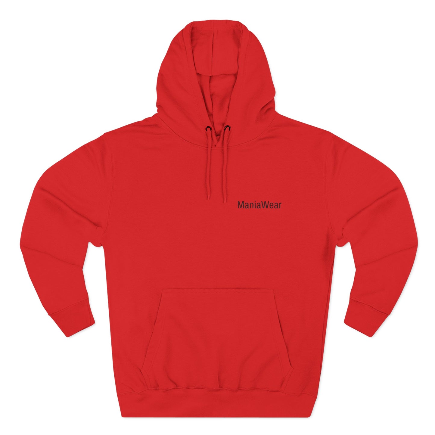 ManiaWear Streetwear Hoodie 2025 | Three-Panel Fleece, Urban Style, Trendy Unisex Sweatshirt