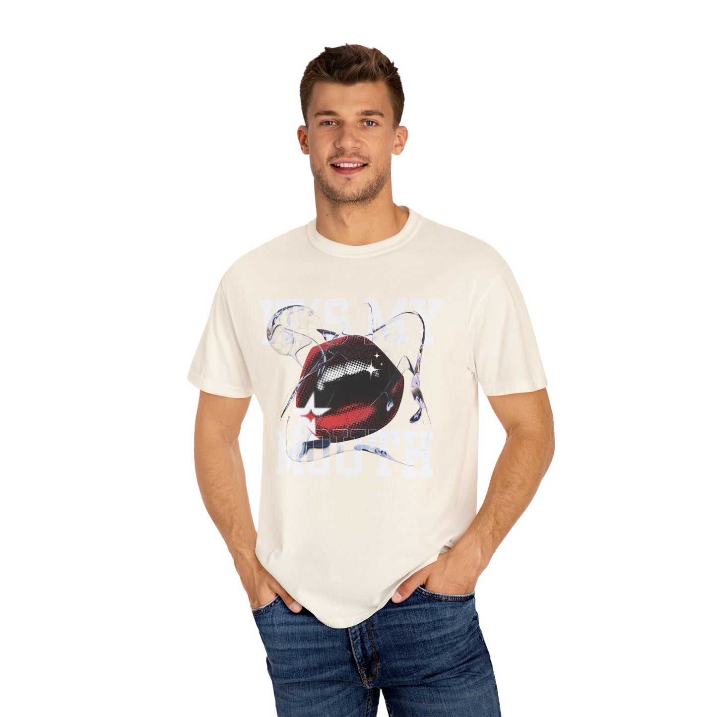 Artistic Unisex T-Shirt with Abstract Design, Casual Wear, Graphic Tee, Unique Gifts, Trendy Apparel