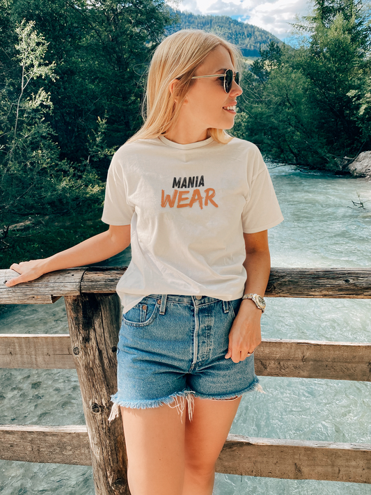 Unisex 'Mania Wear' Classic Tee - Casual Streetwear, Gift for Him/Her, Everyday Wear, Festivals, Summer Style, Trendy Gift Idea