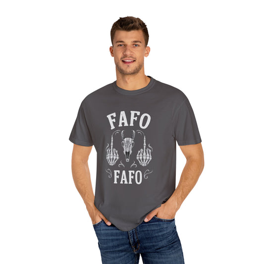 FAFO Gothic Fashion Tee - Alternative Gift Idea