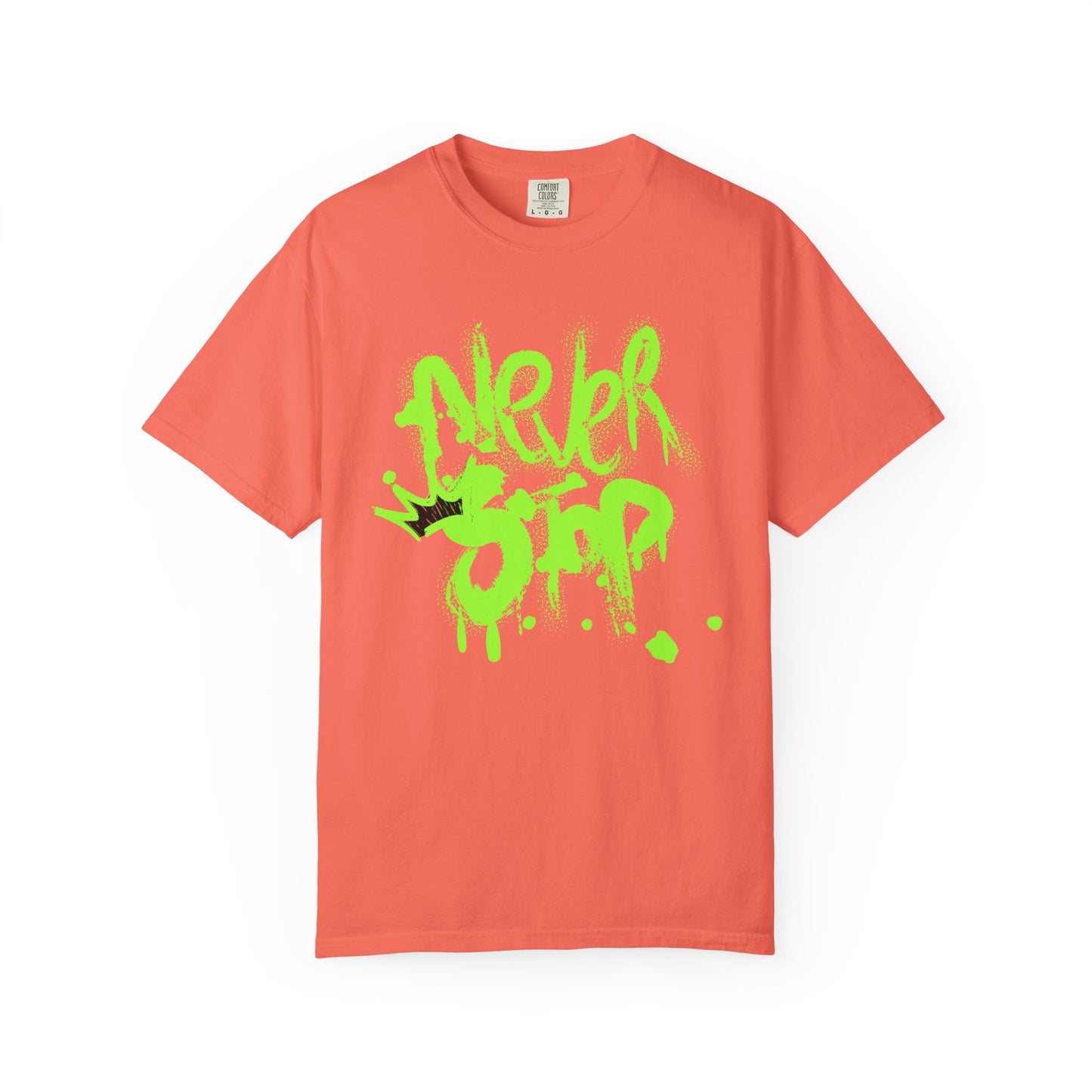 Urban Graffiti T-Shirt - Never Stop - Fun Streetwear for Teens