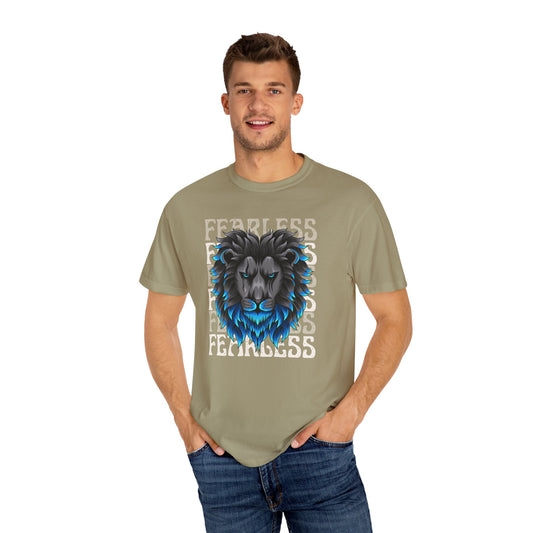 Fearless Lion Graphic T-Shirt, Unisex Tee, Bold Statement Shirt, Animal Lover Gift, Casual Everyday Wear, Birthday Gift