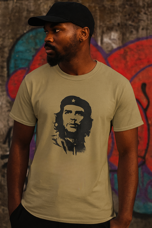 Che Guevara Graphic T-Shirt, Vintage Style Tee, Unisex Casual Wear, Activist Apparel, Bohemian Gift, Streetwear Style