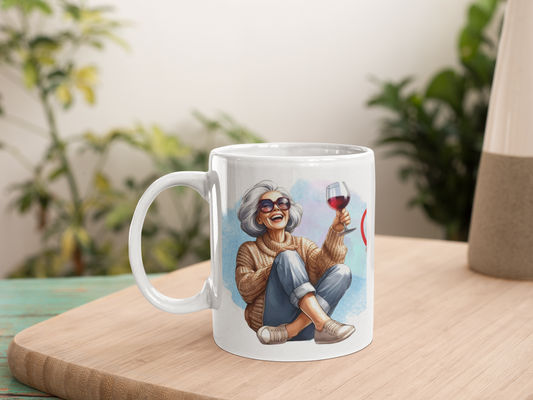 Grandma of the year, sublimation mug, perfect gift, 11oz